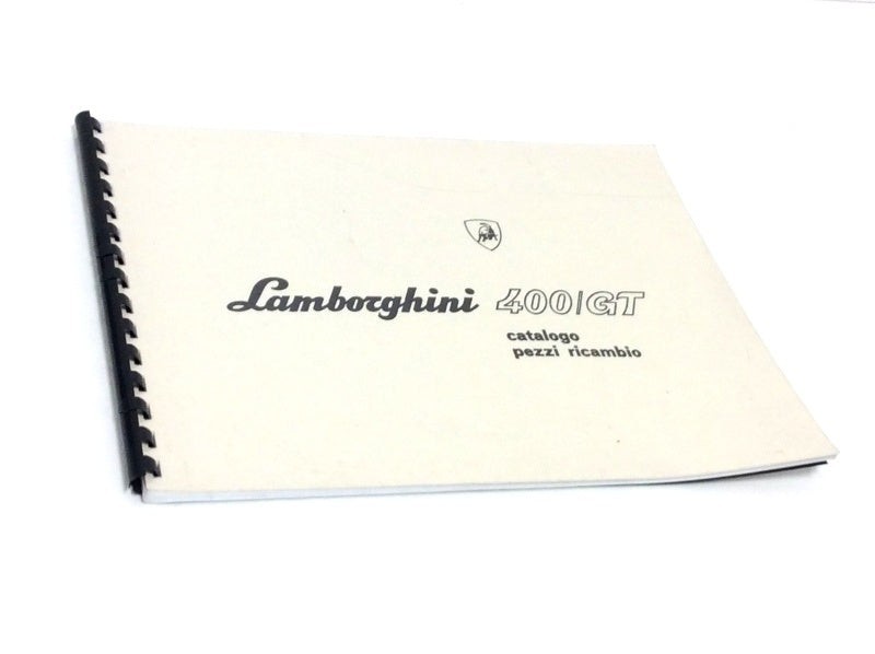 65-67 Lamborghini 400 GT Parts Illustrations Catalogue Manual