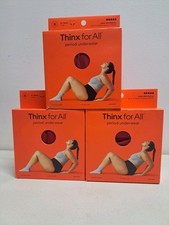LOT OF 3 SIZE SMALL Thinx For All Ladies PERIOD Underwear High Waist NEW  