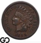 1894 Indian Head Cent Penny, XF+