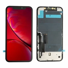 LCD Display Touch Screen Digitizer Replacement For Apple iPhone 11 + Black Plate