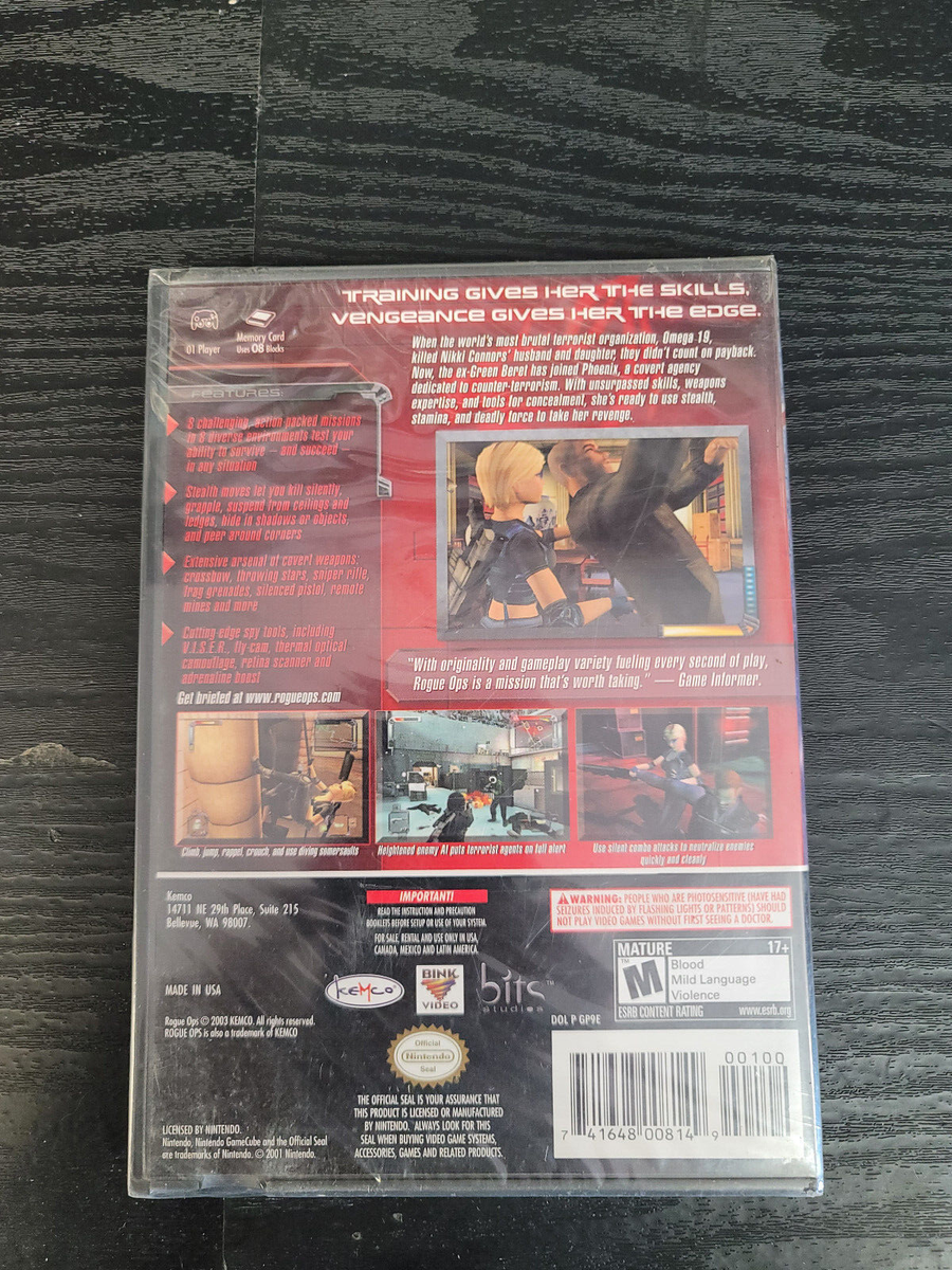 Rogue Ops (Nintendo GameCube, 2003) for sale online | eBay