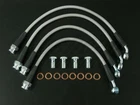 Techna-Fit Stainless Steel Braided Brake Lines 1984-1987 Chevrolet Corvette C4