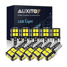 10Pcs Auto T10 LED Lights 2835 SMD W5W LED Bulb Canbus No Error Car Interior