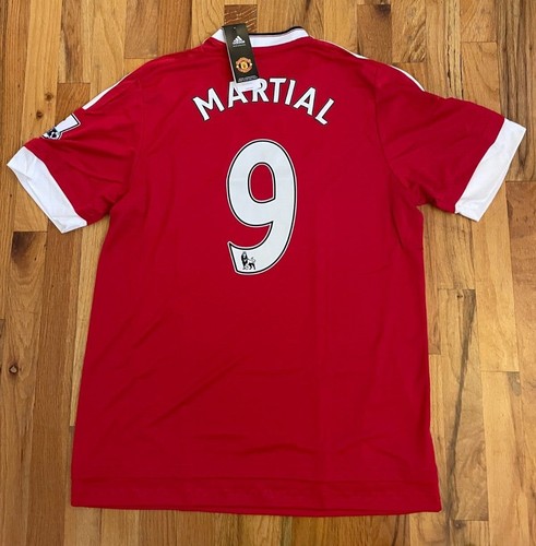 2015-16 Manchester United Martial Home Jersey (Size - Large) BNWT - Picture 2 of 3