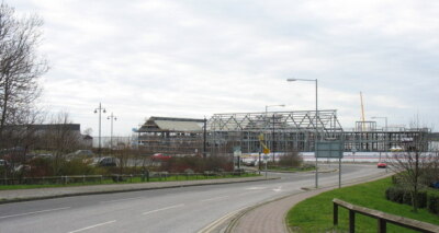 Photo 6x4 Dockland redevelopment - progress achieved by February 2007 Cae c2007