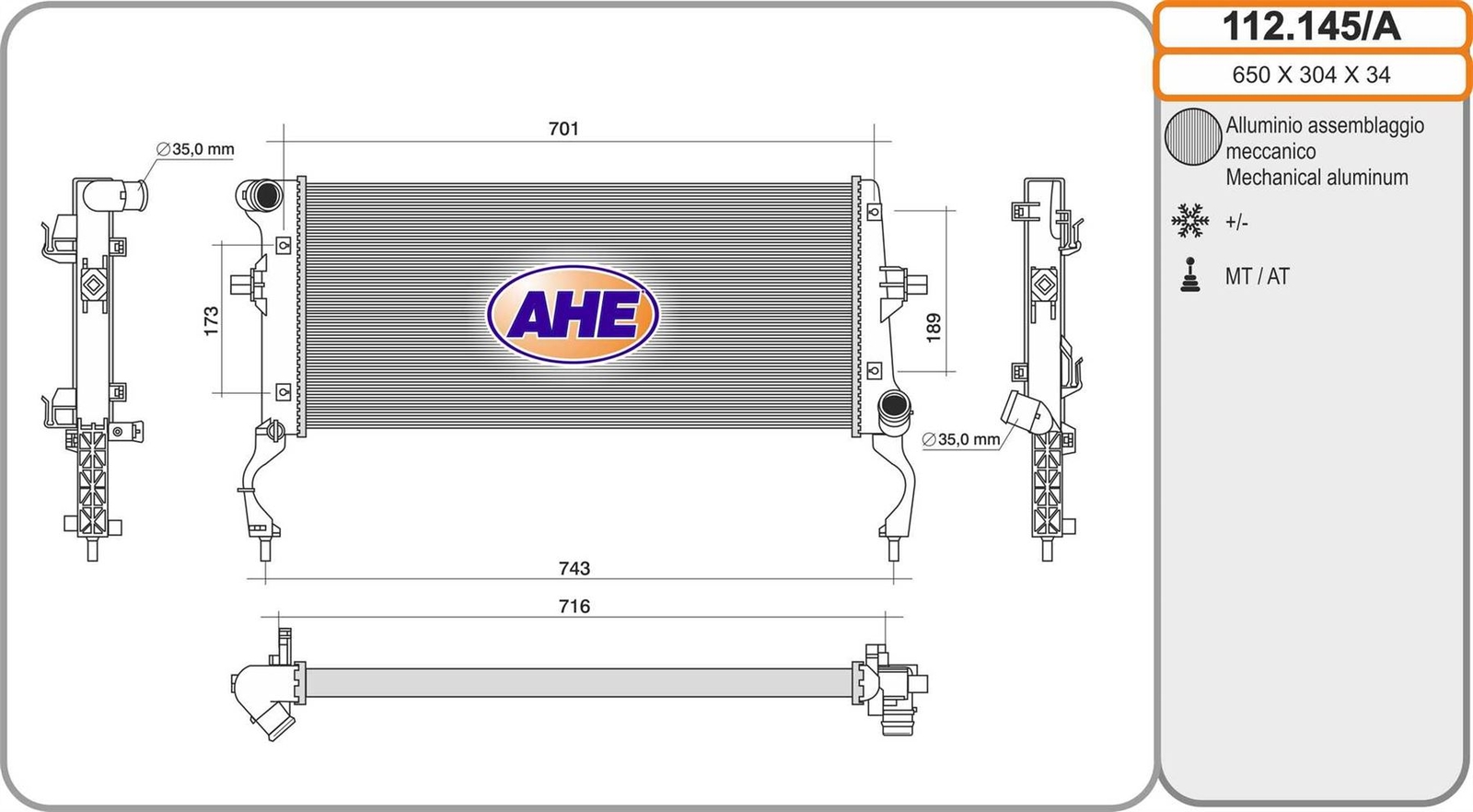 Radiateur Hyundai i30 1.4 T-GDI pour stopper les fuites moteur