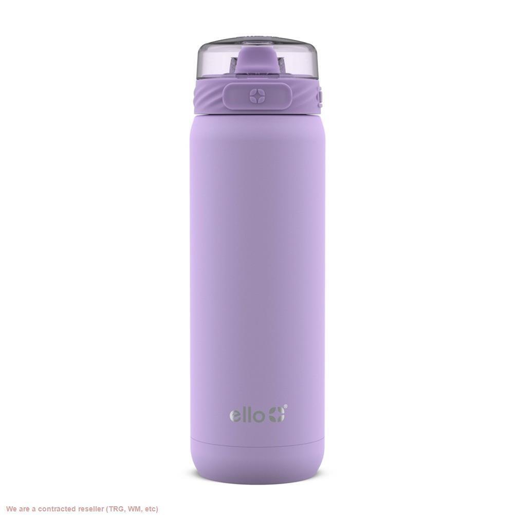 Бутылка для воды Ello Cooper из нержавеющей стали емкостью 11 унций фиолетового цвета 4690₽