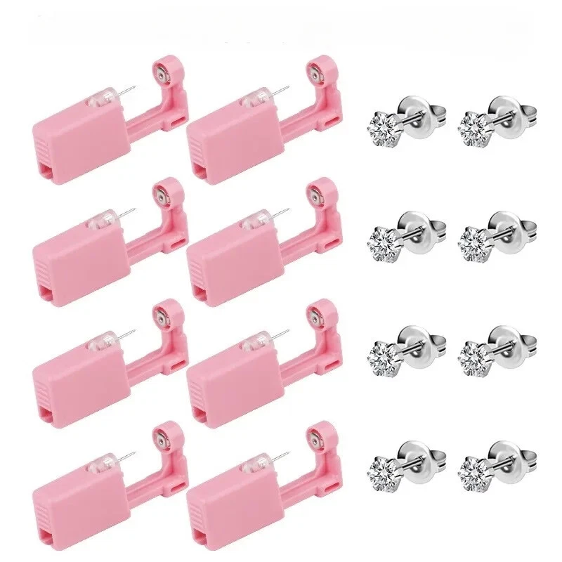 Professional Body Piercing Kit Belly Button Safe Piercing Gun Body Pin Tool - Image 4 of 4