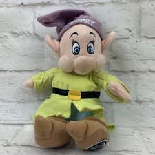 Dopey Plush From Walt Disney World 10" Stuffed Bean Bag Toy Doll
