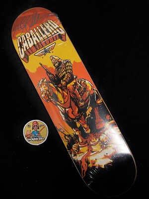RARE SIGNED 2001 Steve Caballero Planet Of Apes Powell Peralta Skateboard Deck