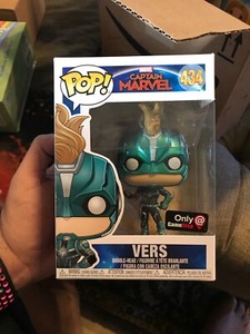 gamestop captain marvel pop