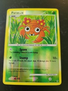 Pokemon TCG Card 2009 Supreme Victors - Paras 119/147 Reverse Holo