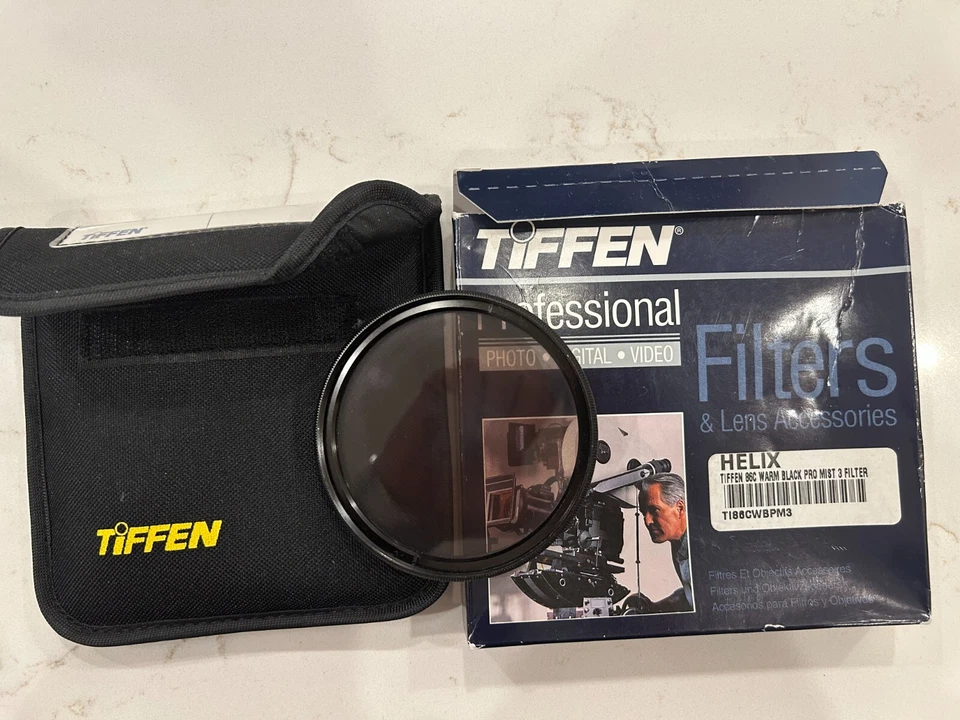 Tiffen filter 86C mm warm black pro mist 3 filter - Image 3 of 4