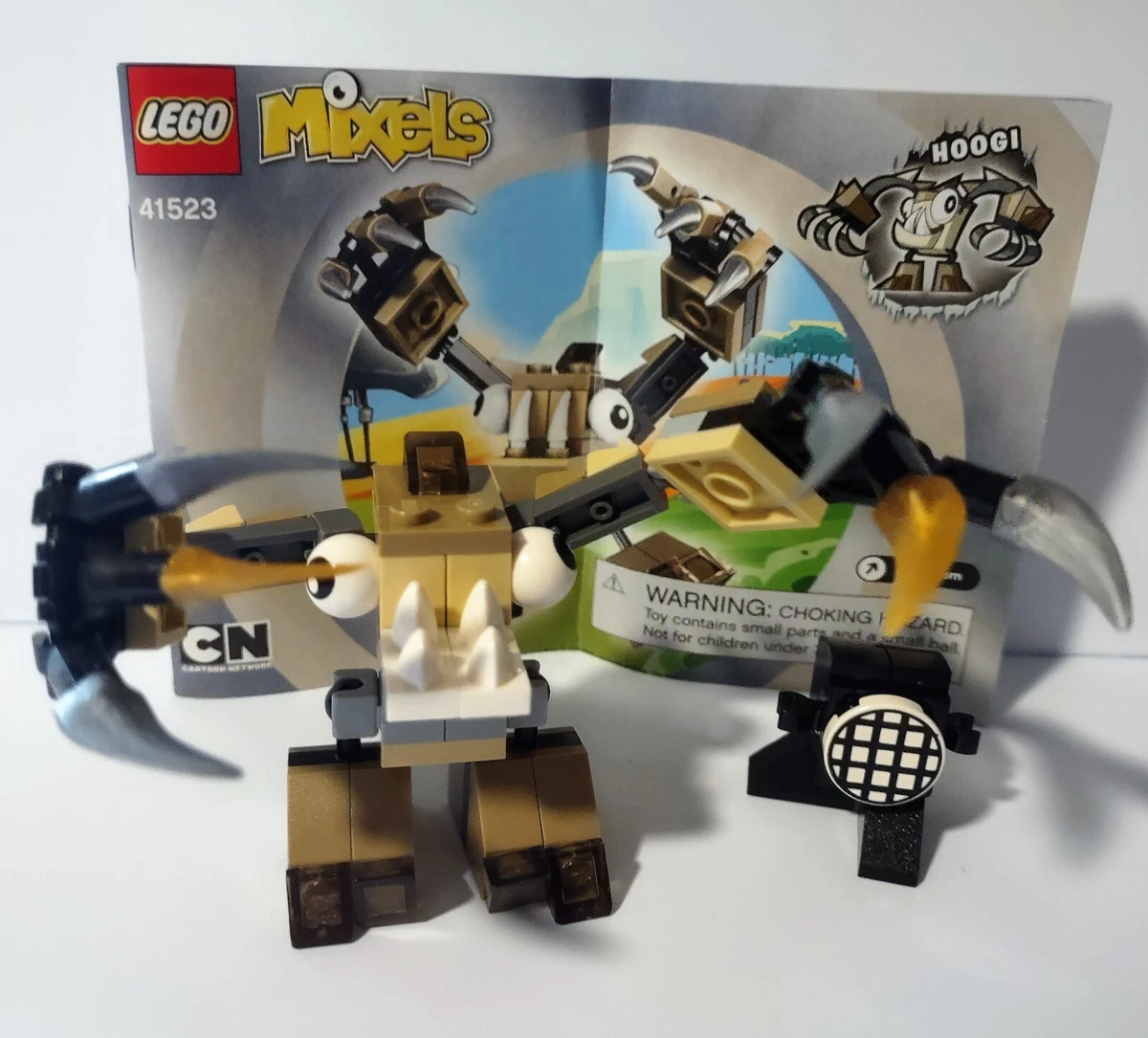 LEGO 41523 Mixels Hoogi w Instruction Manual Slightly Modified