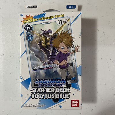 Bandai Digimon Starter Deck Cocytus Blue Card Game 811039034399| eBay Bandai Digimon Starter Deck Cocytus Blue Card Game 811039034399| eBay