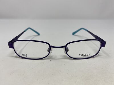 Flexon Kids MOONBEAM 500 46-18-125 Purple Metal Full Rim Eyeglasses Frame LJ83