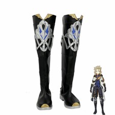 Genshin Impact Albedo Shoes Cosplay Men Boots /