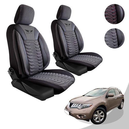 Car seat covers for Nissan Murano in dark gray complete 4066253752529