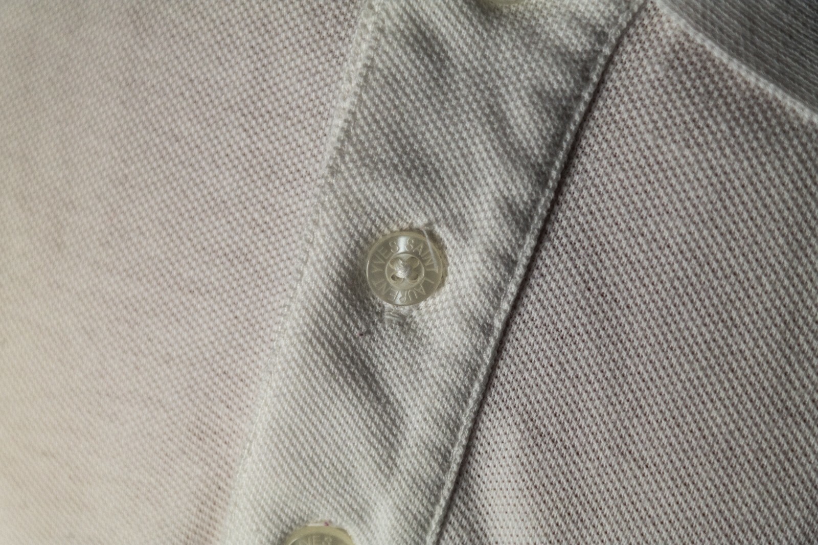 Polo Yves Saint Laurent ysl uomo taglia L monogram logo vintage