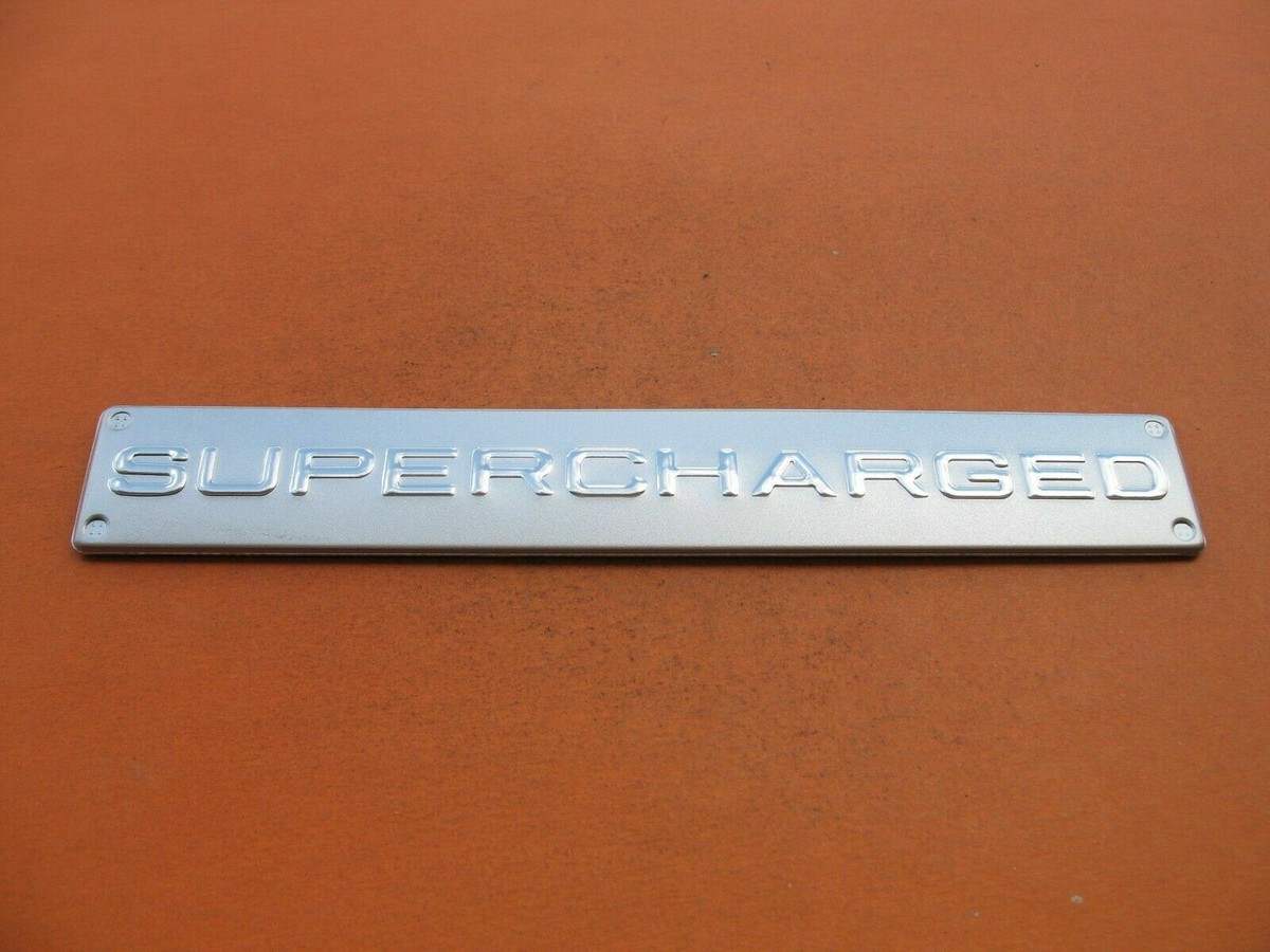 1PC SUPERCHARGED 1PC TWIN TURBO Black Metal Badge Emblem Decal Sticker 4WD Car 1PC SUPERCHARGED 1PC TWIN TURBO Black Metal Badge Emblem Decal Sticker 4WD Car