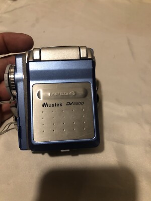 DV5500 MUSTEK Video Camera MPEG4 Digicam No Cords Untested