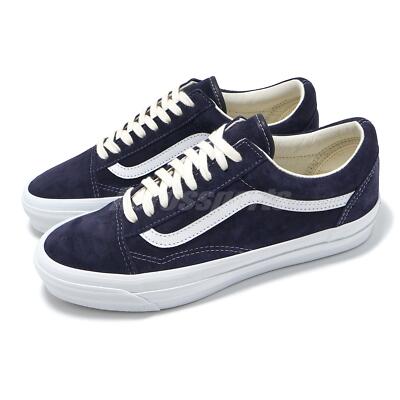 Vans Old Skool 36 Baritone Blue White Lx Pig Suede Men Casual