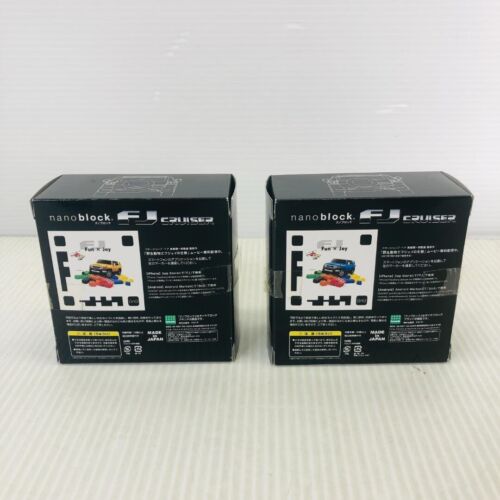 Nanoblock Toyota FJ Cruiser Yellow & Blue Unused Not for Sale - Picture 2 of 6