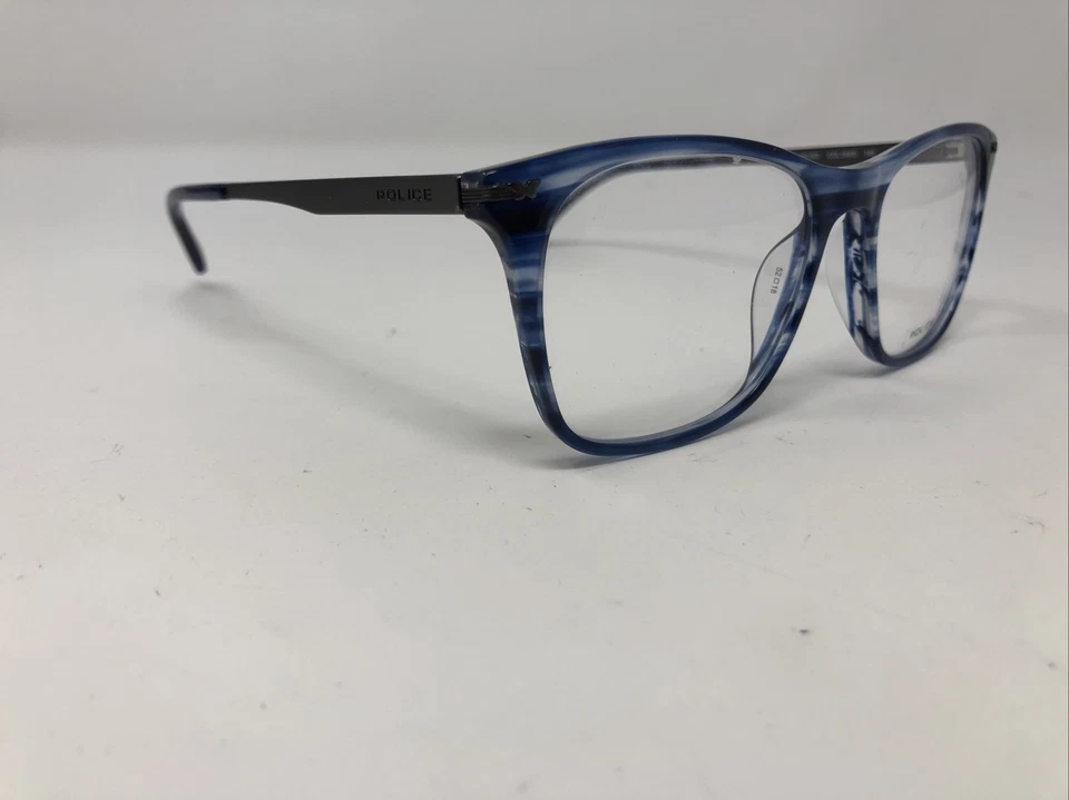 Monturas para gafas POLICÍA SKILL UP 1 VPL053 0M00 52-18-145 Gunmetal/Azul/624 Foto 4 de 4