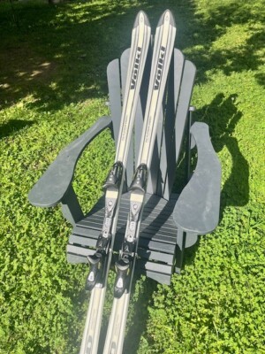 Volkl P50 skis with atomic xentrix 3.10 bindings