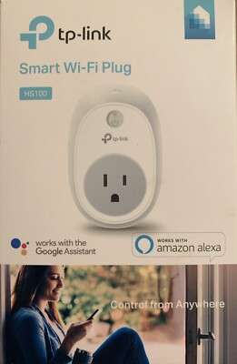 TP-LINK Kasa HS100 Smart Wi-Fi Plug Google, Alexa Samsung Apple Nest