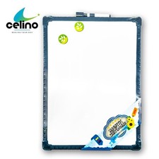 A3 Magnetic Whiteboard Dry Wipe Re-writable Pen Double Sided School/Home/Office