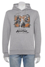 Avatar The Last Airbender Hoodie Pullover Sweatshirt Mens L Licensed New NWT