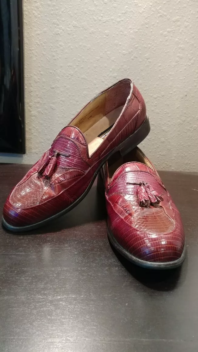 Stacy adams genuine snake shoes 2025