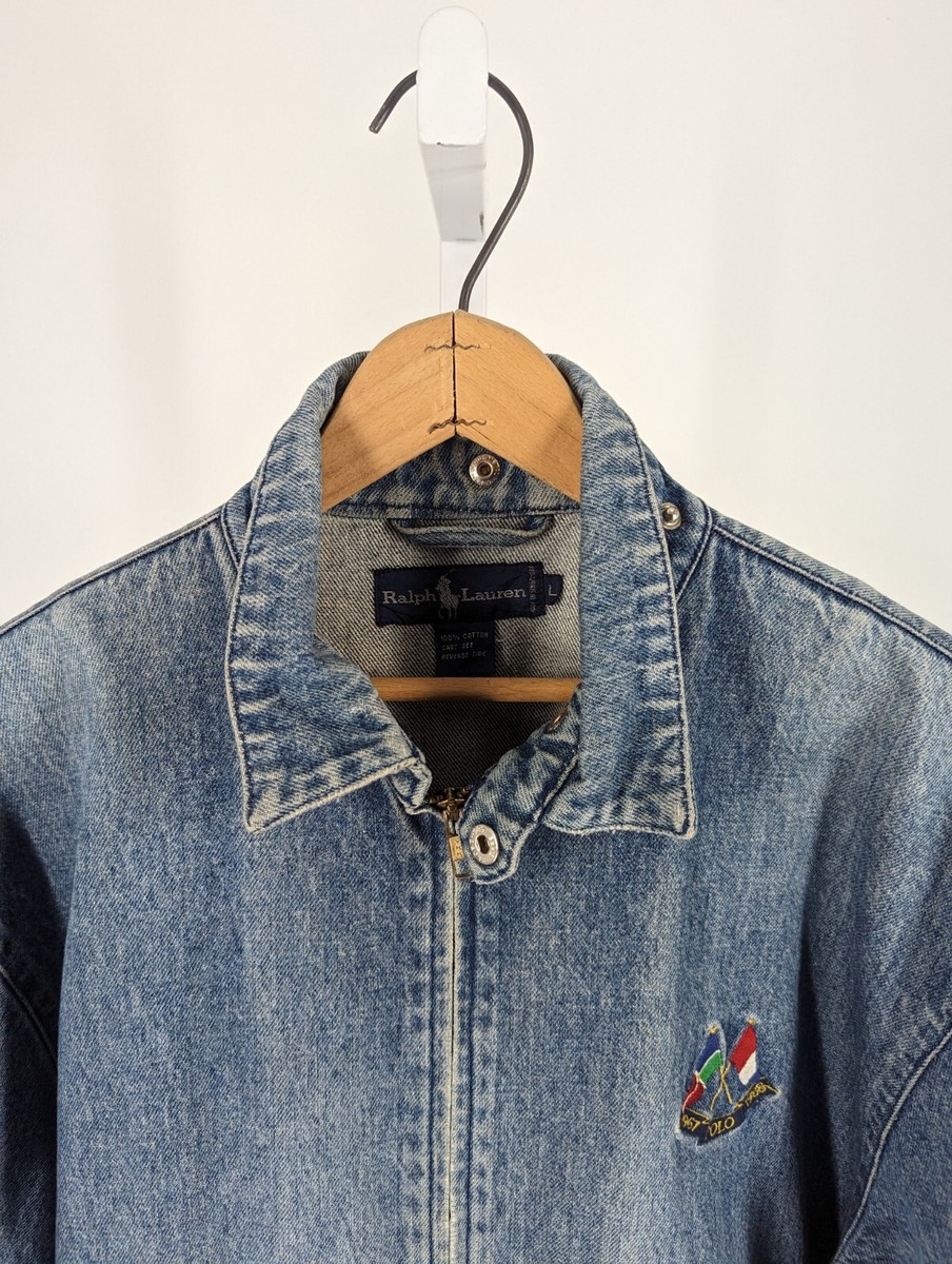 Polo Ralph Lauren Vintage 1988 Anniversary Embroidered Thrashed