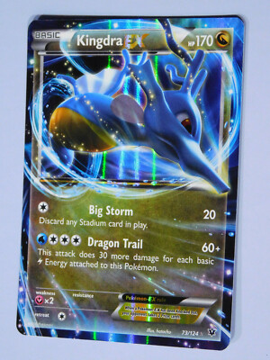 Kingdra Ex Pokemon card Fates Collide 73/124 Nr Mint | eBay
