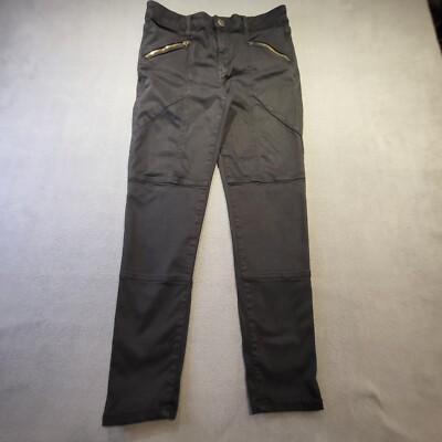 American Eagle Womens 8 Super Stretch High Rise Jegging Distressed Denim Jeans