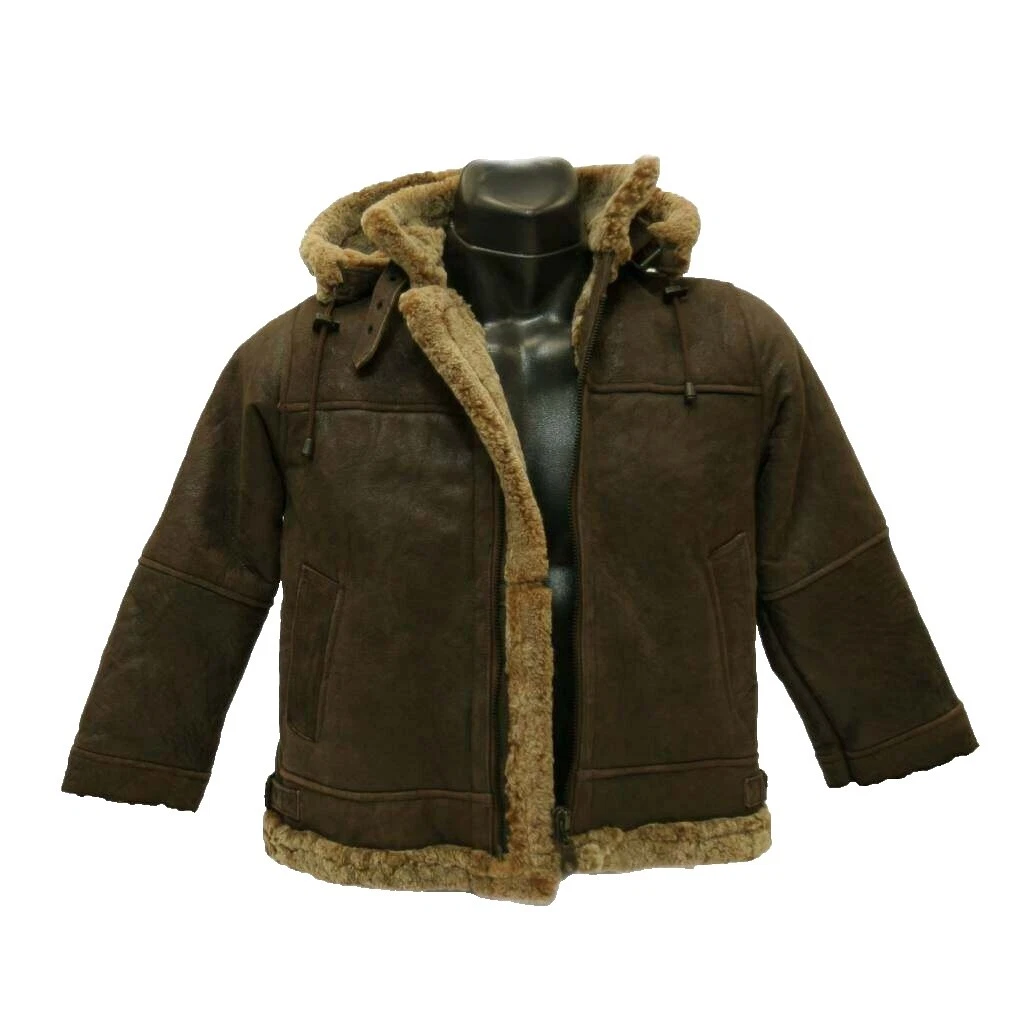 Chaquetas básico marrón unisex para niños