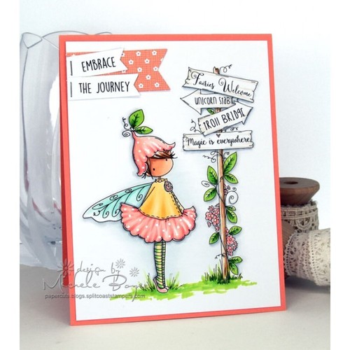 TINY TOWNIES-Stamping Bella Cling Mount Rubber Stamp-Stamping Craft-Townie Girls - Picture 53 of 190
