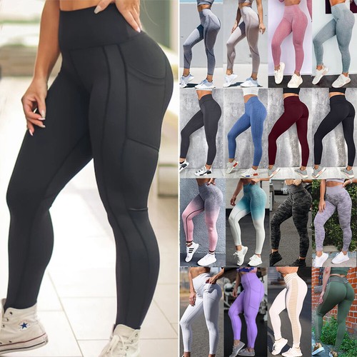 Fittoo Women Sports Yoga Pants High 