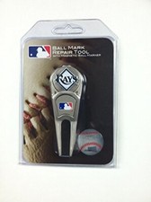 Tampa Bay Rays MLB Divot Tool Belt Clip Style with Magnetic attachment.