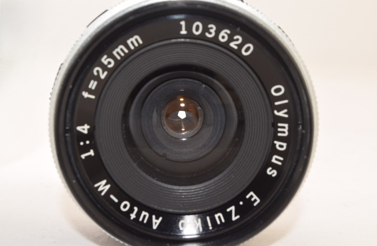 OLYMPUS E.Zuiko Auto-W 25mm F/4 Lens TTL Guide Number Pen F OLYMPUS E.Zuiko Auto-W 25mm F/4 Lens TTL Guide Number Pen F