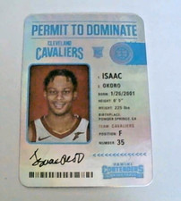 2020-21 Panini Contenders Permit to Dominate #4 Isaac Okoro 