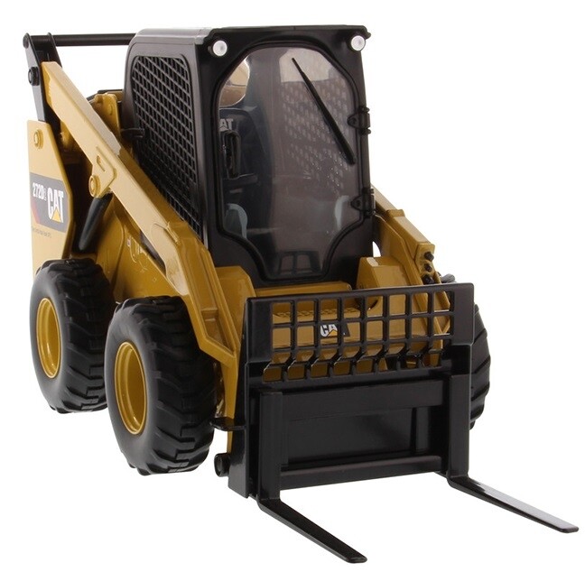 Modèle Réduit Diecast Master CAT 272D2 Skid Steer Loader - Échelle 1:16 - DM85602 - Neuf