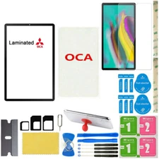For Samsung Galaxy Tab S6 SM-T860 Front Glass Lens Screen Part Outer Panel + OCA