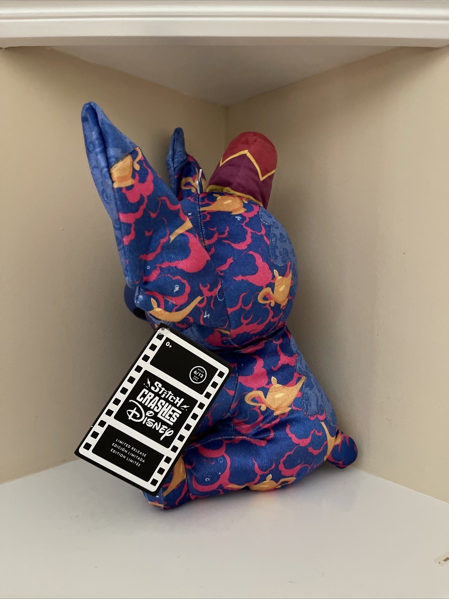 NEW! Stitch Crashes Disney Aladdin Plush LIMITED Edition Series