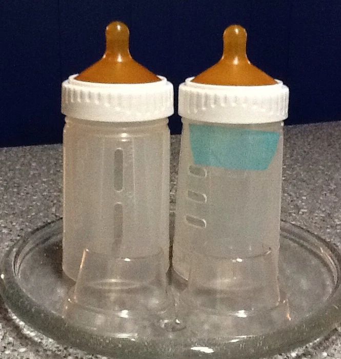 2 NUEVOS DESECHABLES GERBER 4 OZ con pezones de látex COMPARAR 2 ESTILO DROP-IN🍼 Foto 2 de 4