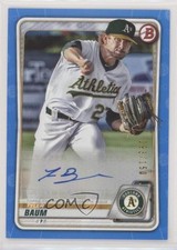 2020 Bowman Prospects Auto Blue 93/150 Tyler Baum #PA-TB Auto g6p