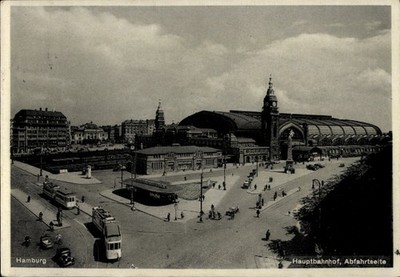 Ak Hamburg Mitte St. Georg, Hauptbahnhof - 5069484