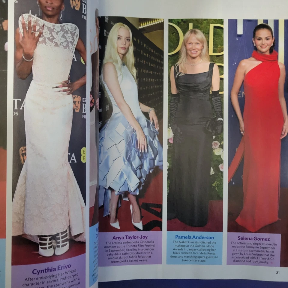 Us Weekly Magazine 2025 Year In Review ~ The Biggest Moments In Movies TV & More - Image 3 of 4