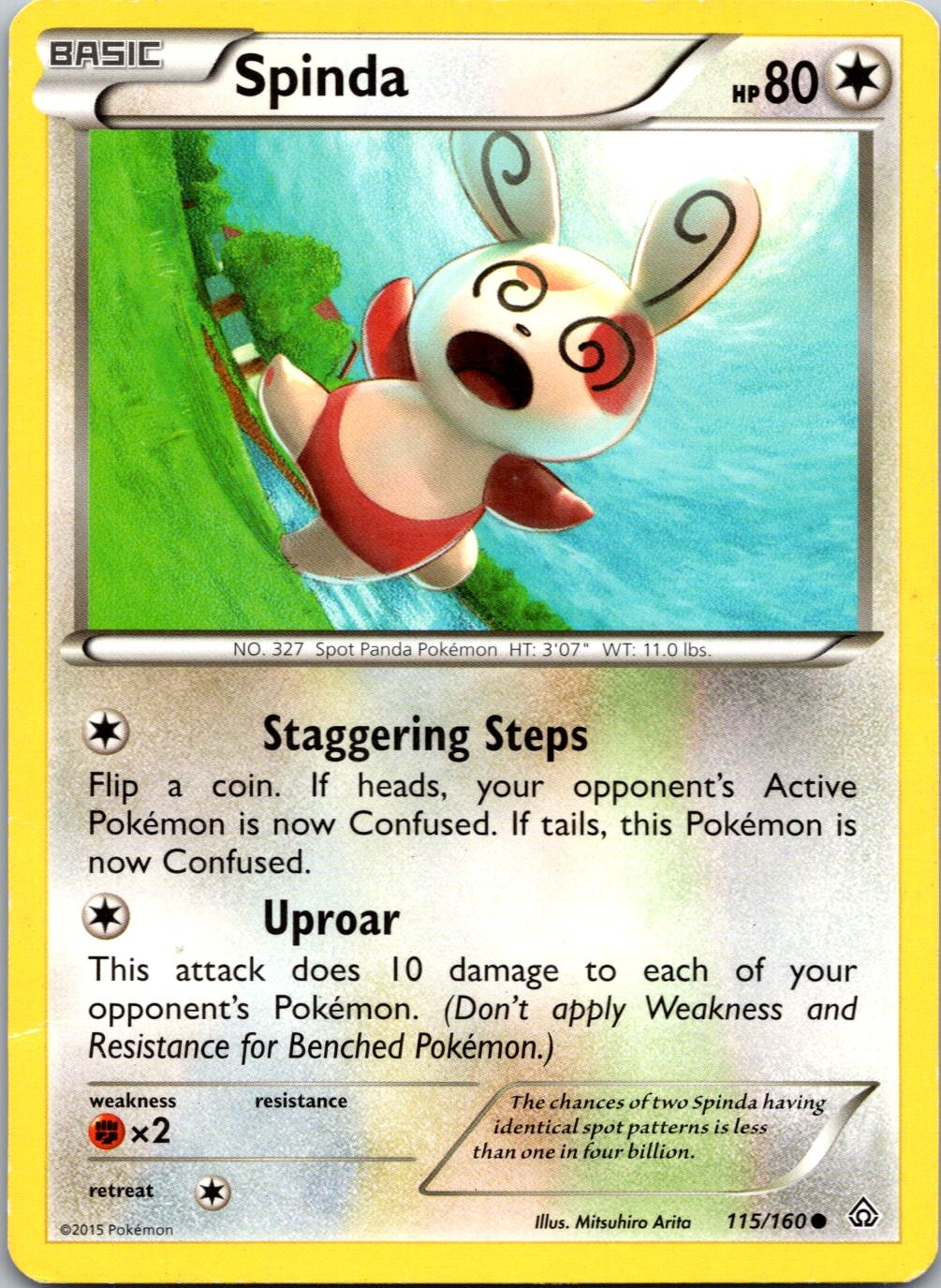 SPINDA - 115/160 - PRIMAL CLASH - - HP